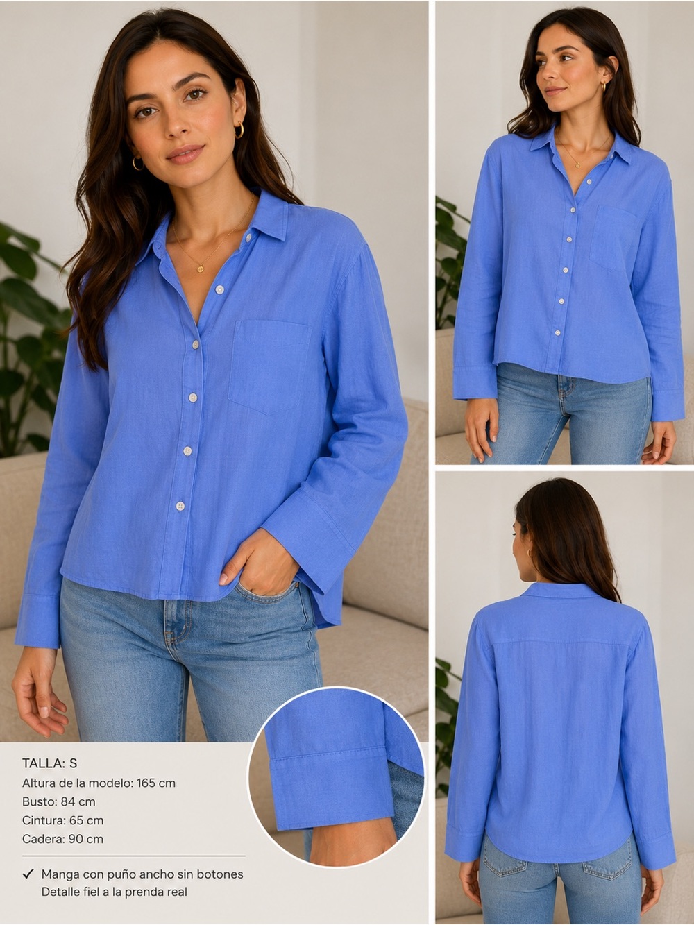 Universal Thread Cornflower Blue Button-Down Shirt
